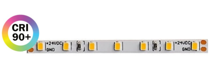 STRIP LED 10W/MT 24V 1000LM/MT CRI90 SLIM 3,5MM