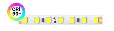 STRIP LED 9,6W/MT 24V 1250LM/MT CRI90