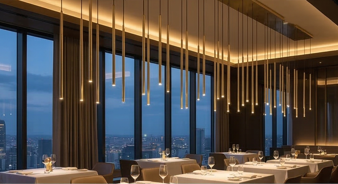 RESTAURANT DESIGN | PENDANT GRID