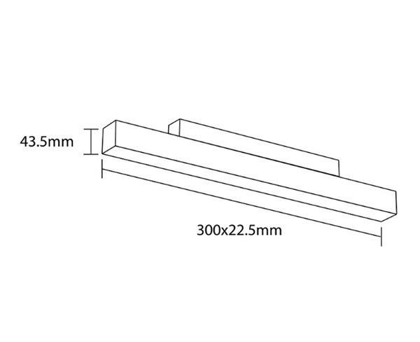 BARRA LINEARE 48V 6W SERIE P - immagine 2