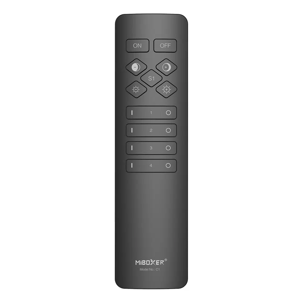 TELECOMANDO MAGNETICO NERO RF MONOCOLORE E CCT VARIABILE MI-LIGHT