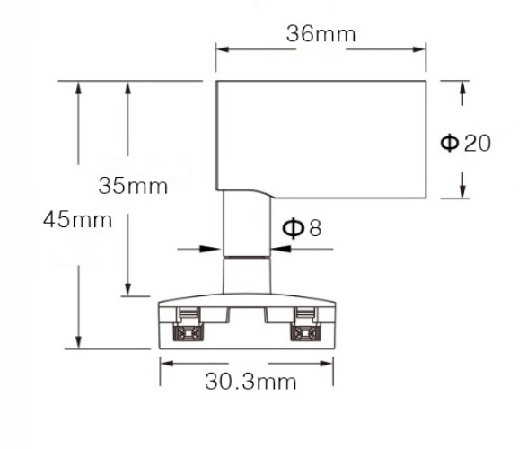 FARETTO 24V 1W Ø20 SERIE MICRO - immagine 2
