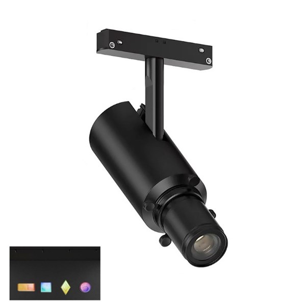 FARETTO 48V 20W SERIE P CON SAGOMATORE
