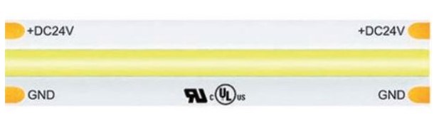 STRIP LED COB 10W/MT 1050LM/MT SOLDERLESS