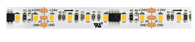 STRIP LED DIGITALE 12W/MT 800LM/MT