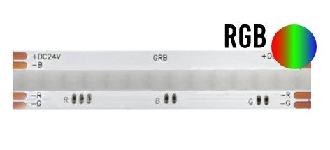 STRIP LED COB RGB 15W/MT