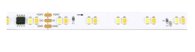 STRIP LED DIGITALE CCT 18W/MT 1440LM/MT