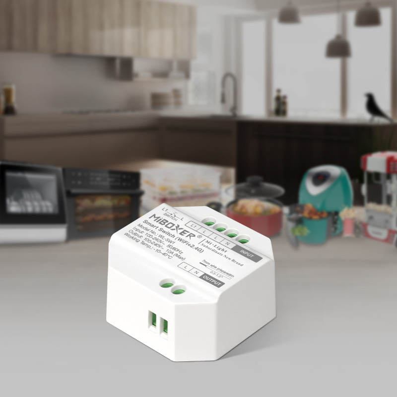INTERRUTTORE SWITCH SMART ON/OFF 220V PUSH + APP + RF - immagine 3