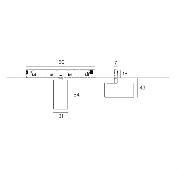 FARETTO 48V 6W SERIE MINI - immagine 2